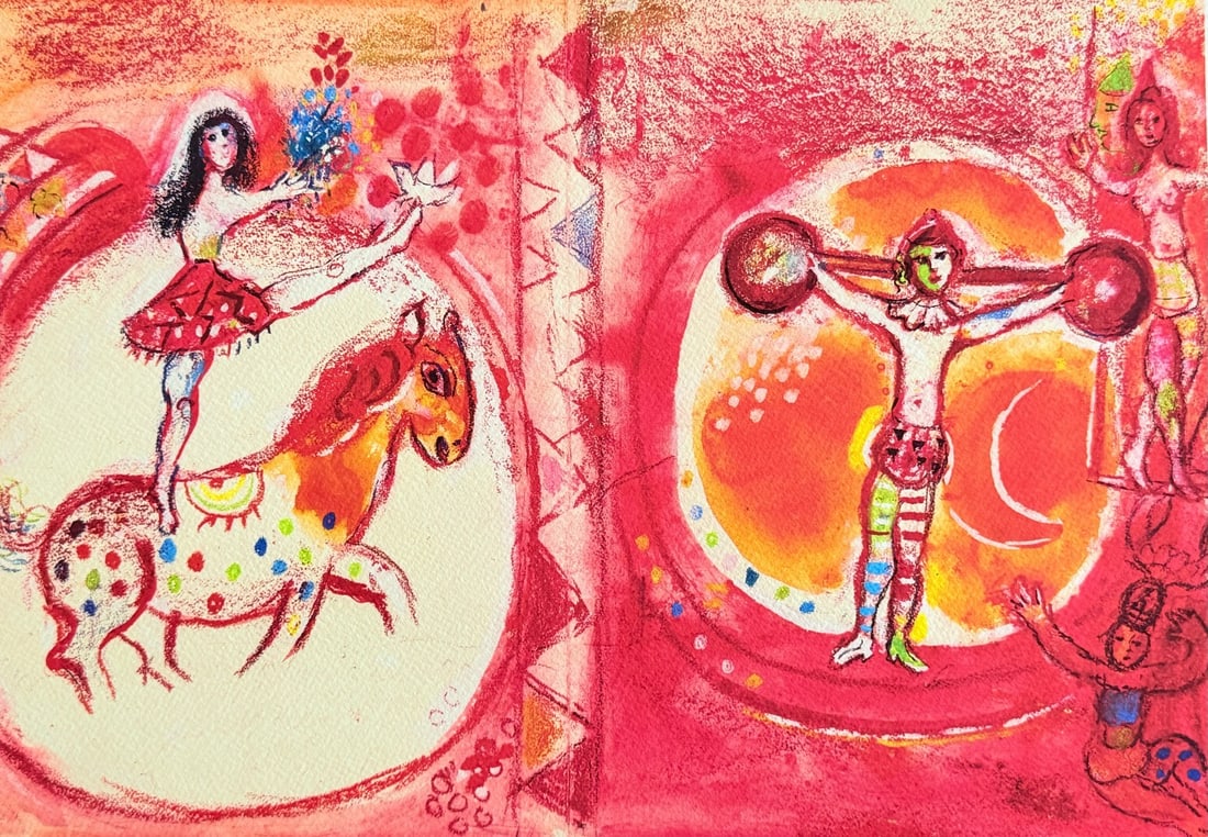 Numbered Marc Chagall Lithograph - 2