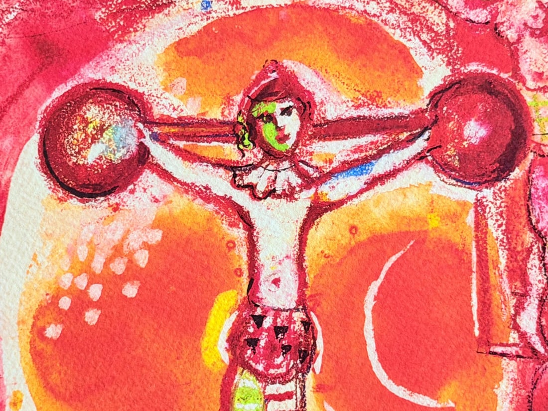 Numbered Marc Chagall Lithograph - 6