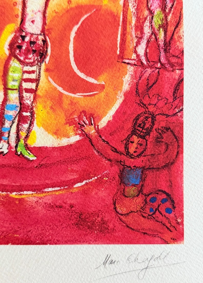 Numbered Marc Chagall Lithograph - 9