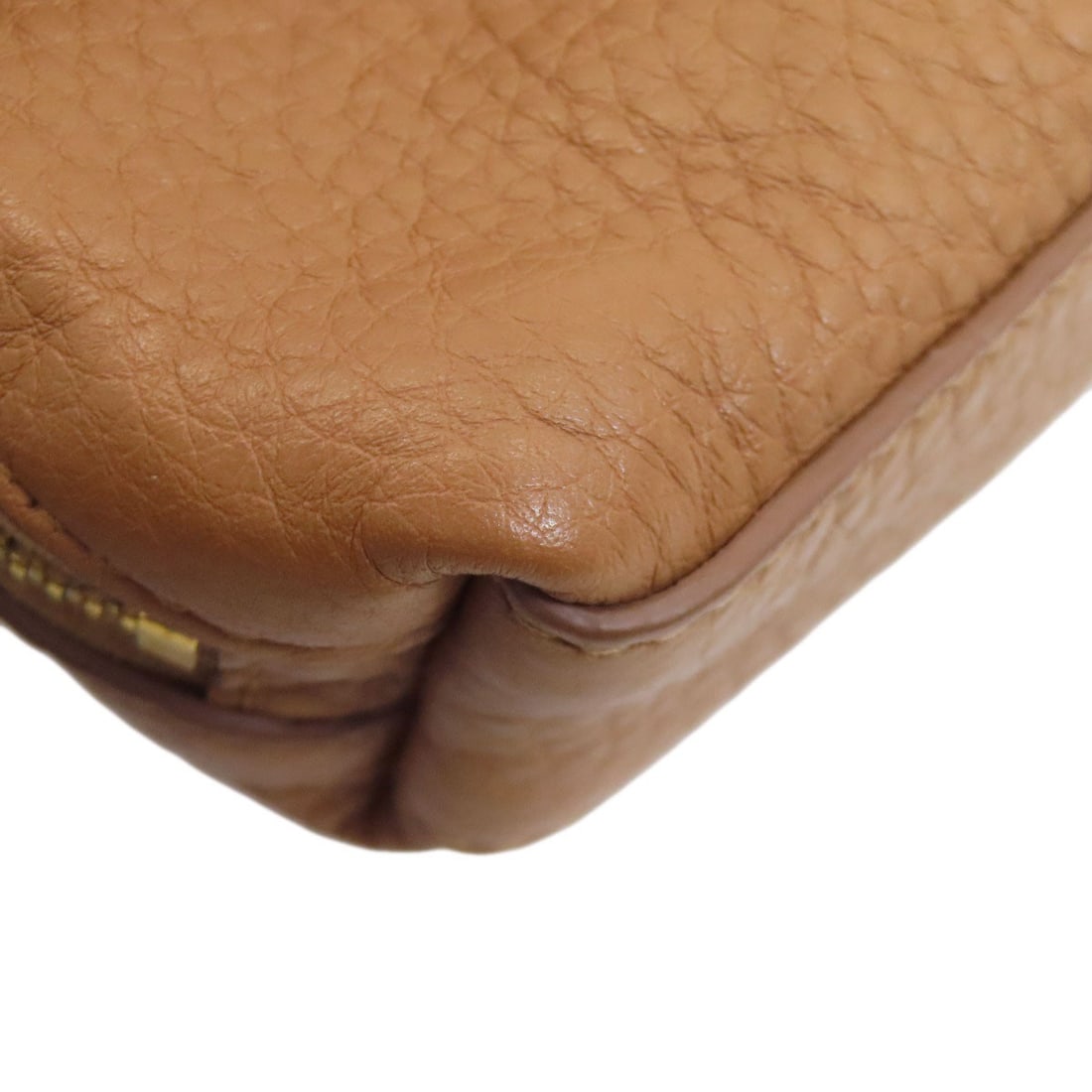 Prada Logo Leather Pouch Accessory - 16