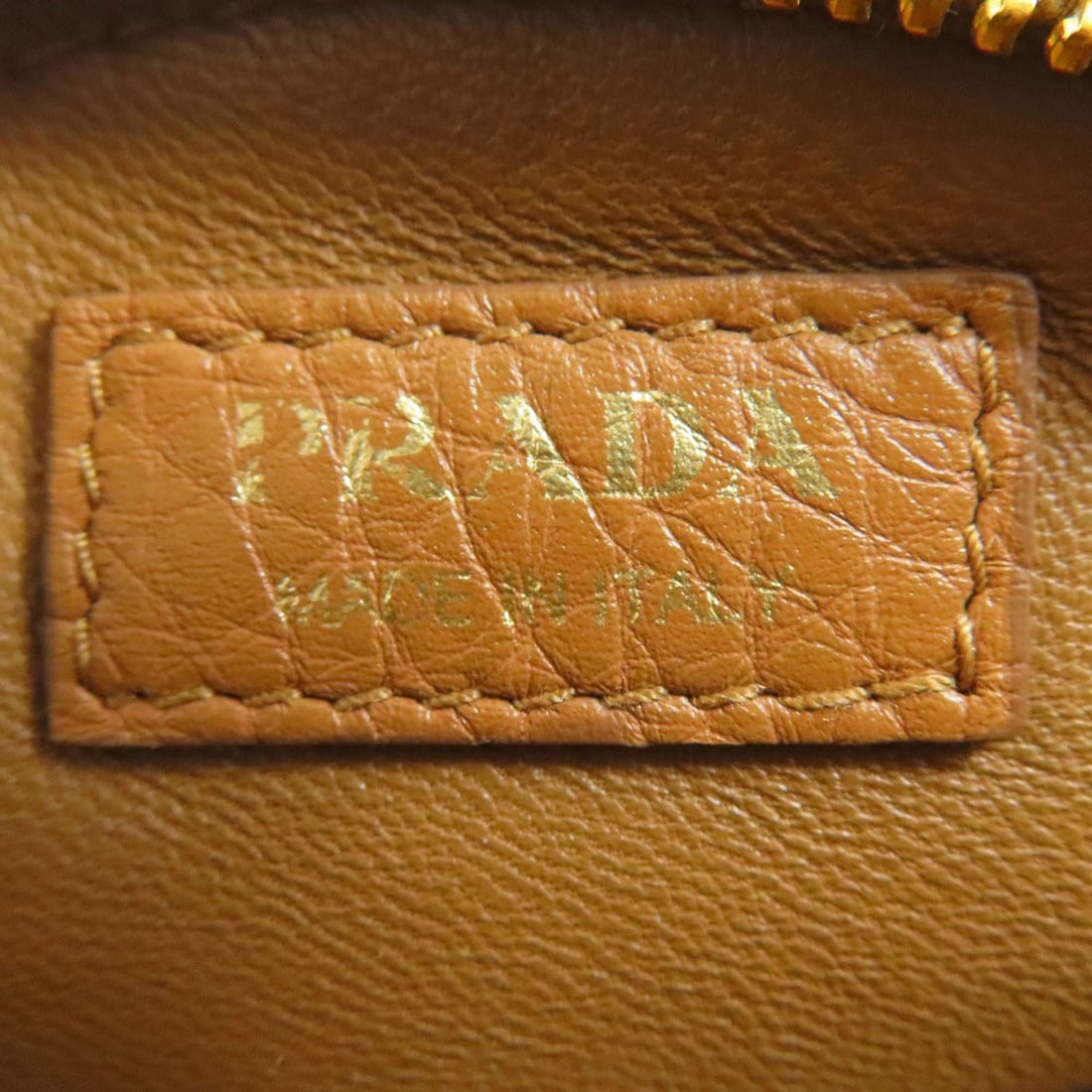 Prada Logo Leather Pouch Accessory - 6