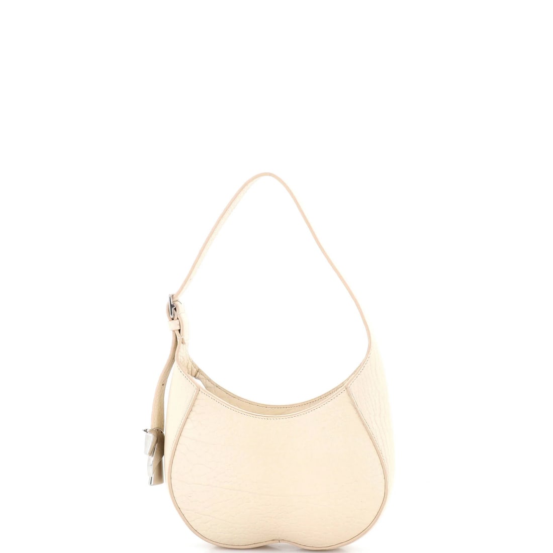 Burberry Small Leather Chess Shoulder Bag: Burberry Small Leather Chess Shoulder Bag Elevate your everyday style with the iconic Burberry Chess Shoulder Bag, boasting sleek leather exterior in neutral white and silver hardware for a chic,