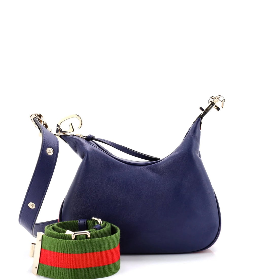 Gucci Small Leather Attache Shoulder Bag (1 of 5)