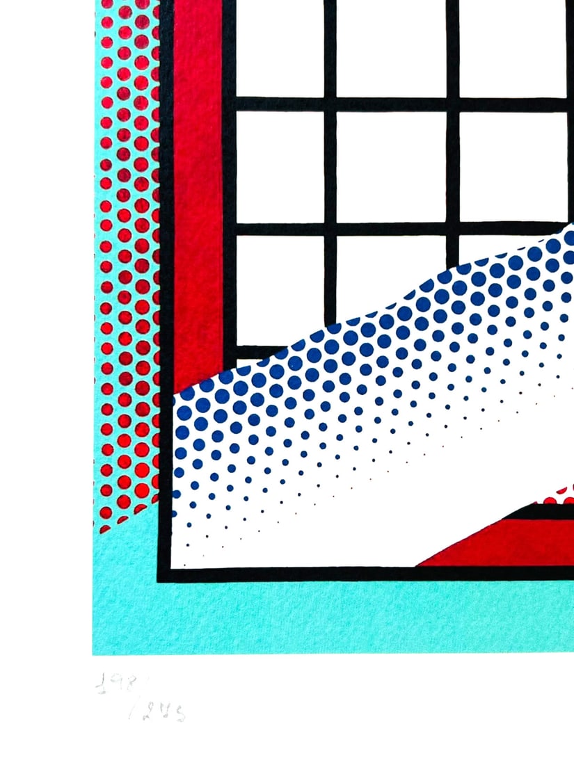 Numbered Roy Lichtenstein Lithograph - 10