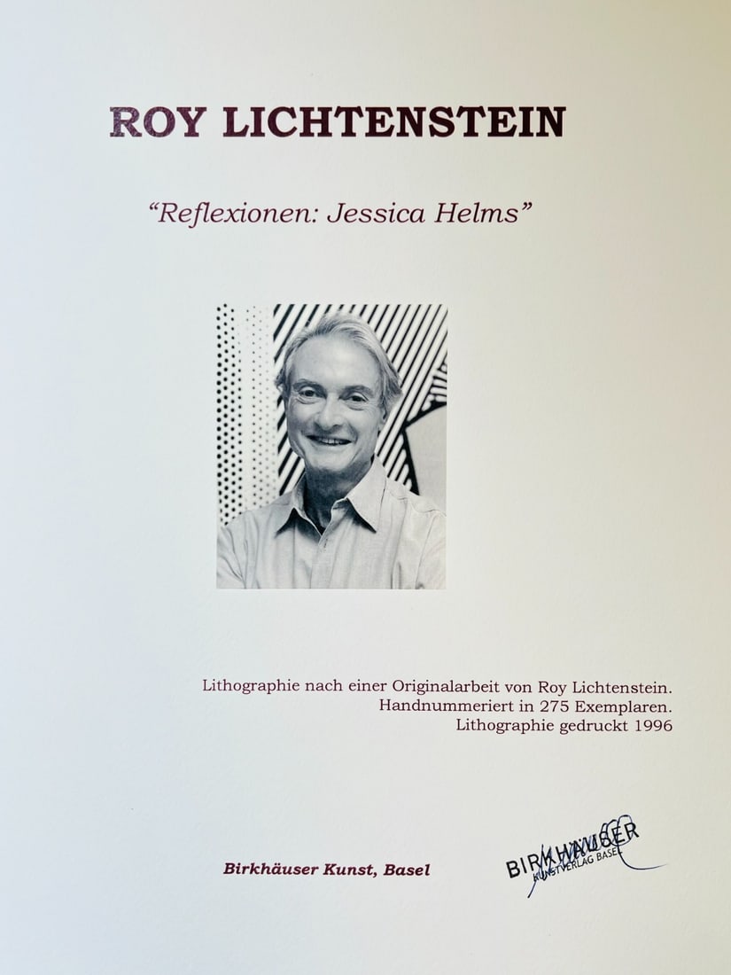 Numbered Roy Lichtenstein Lithograph - 11