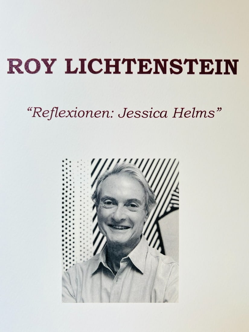 Numbered Roy Lichtenstein Lithograph - 12