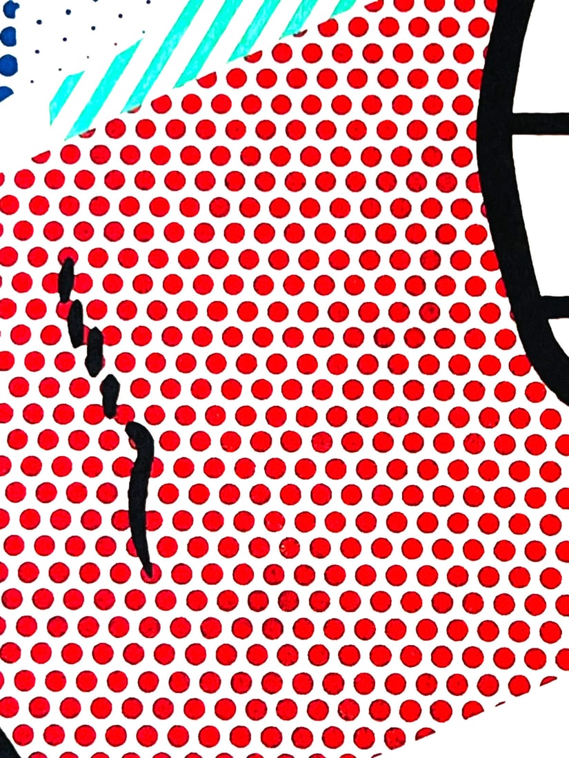 Numbered Roy Lichtenstein Lithograph - 6