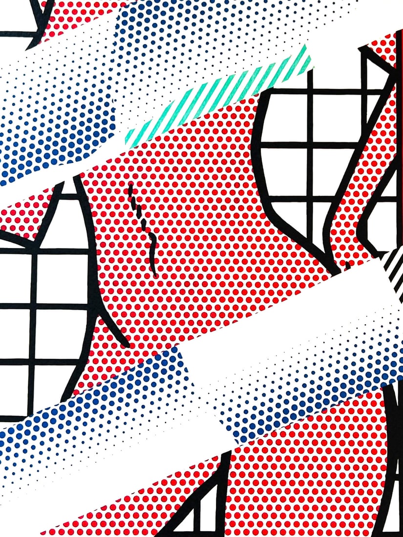 Numbered Roy Lichtenstein Lithograph - 8