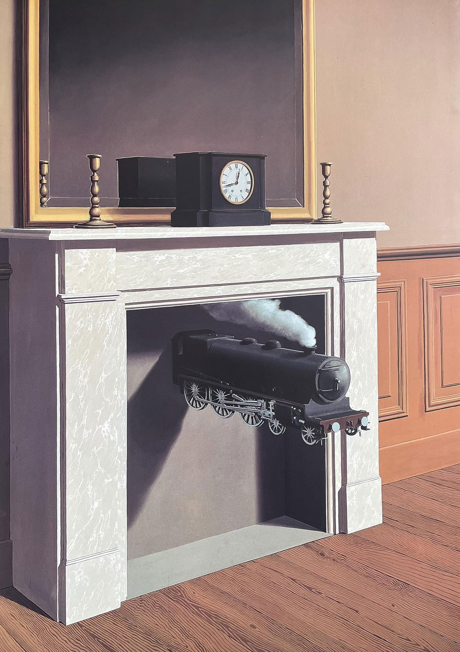 Official Edition Offset Lithograph - Ren Magritte - La dure poignarde: Official Edition Offset Lithograph - Ren Magritte - La dure poignarde A rare opportunity to own an official edition of Ren? Magritte's iconic work, La dure poignarde, is presented in this exquisite