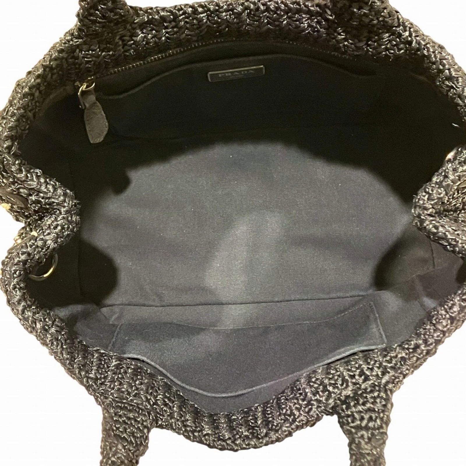 Raffia Prada Handbag - 6