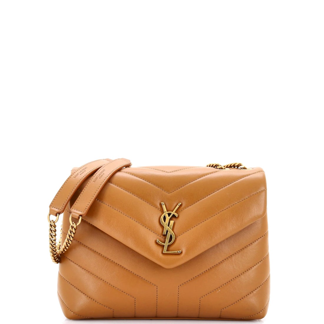 Saint Laurent Small Loulou Matelasse Chevron Leather Shoulder Bag (1 of 6)