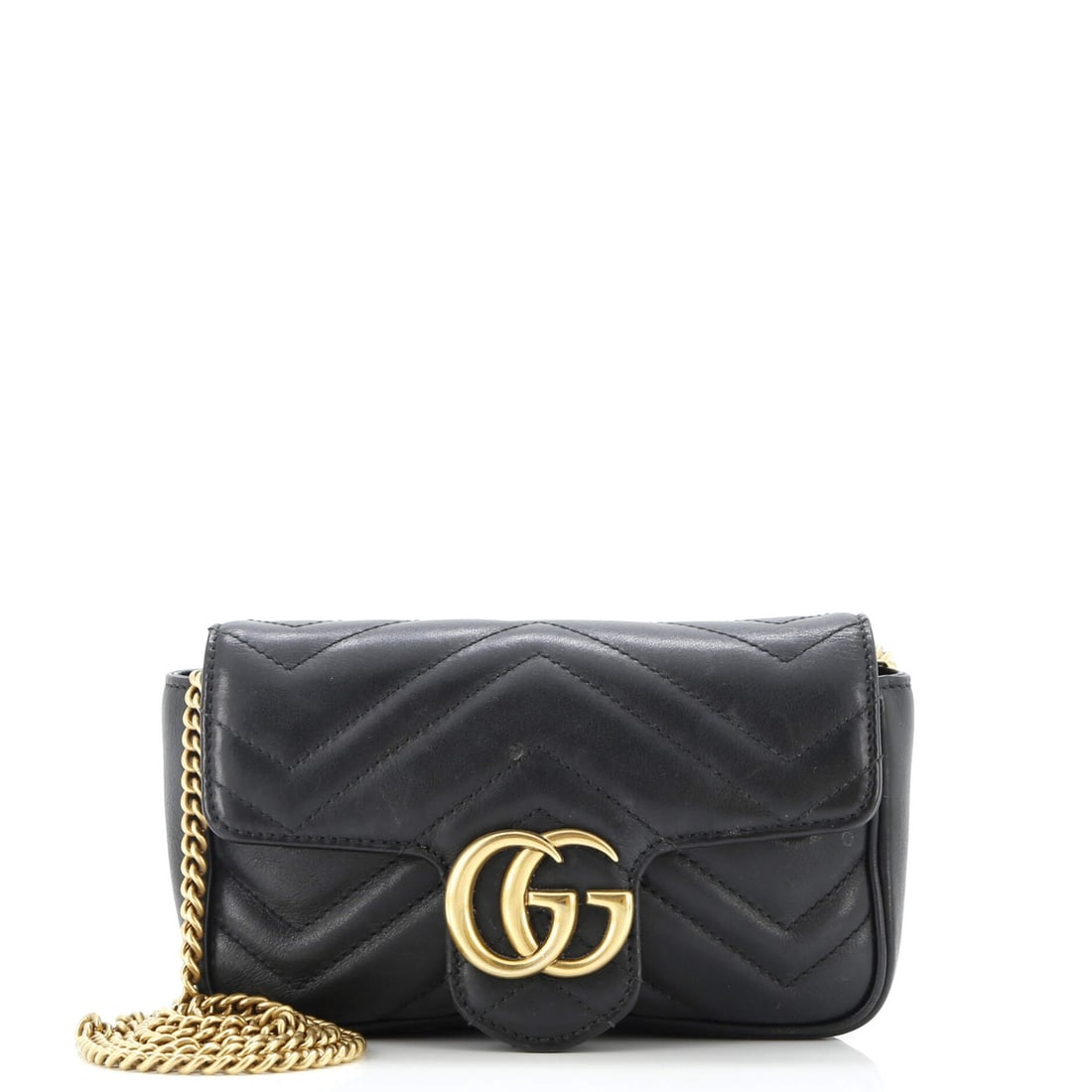 Gucci GG Marmont Super Mini Matelasse Leather Flap Bag (1 of 8)