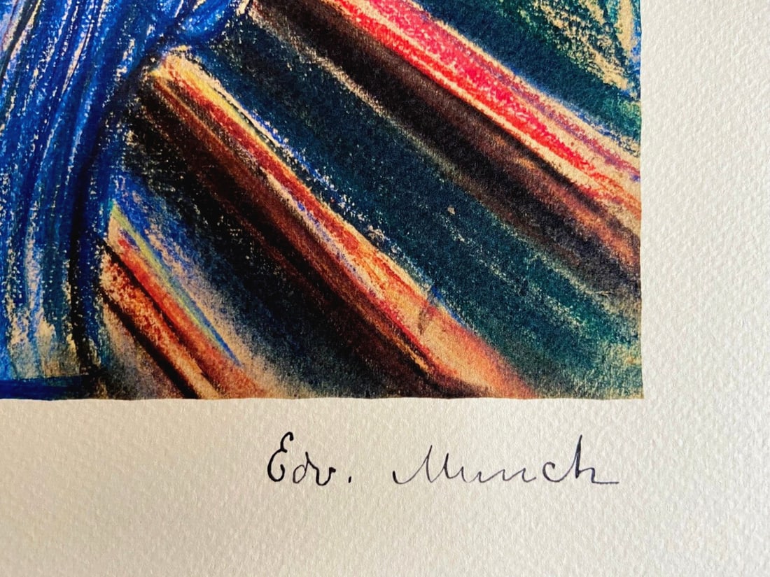 Edvard Munch Museum Scream Lithograph # - 6