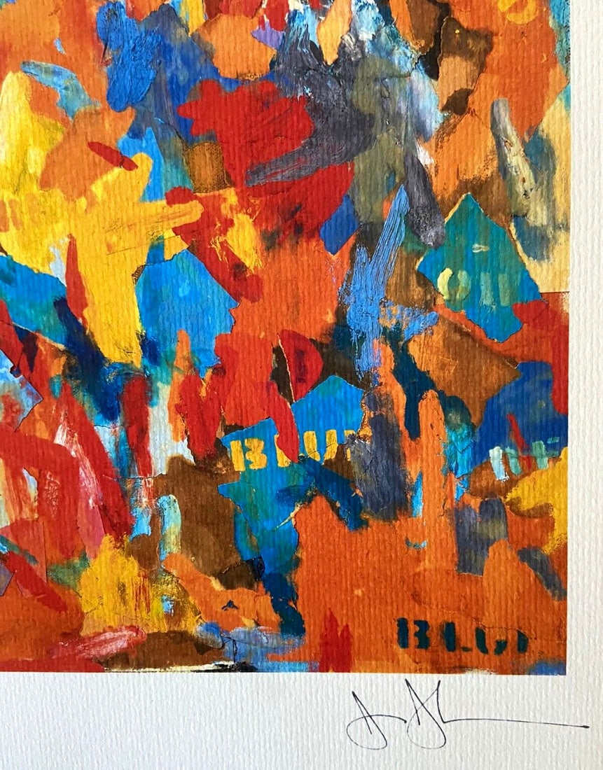 Jasper Johns Lithograph #Museum Numbered Op - 7