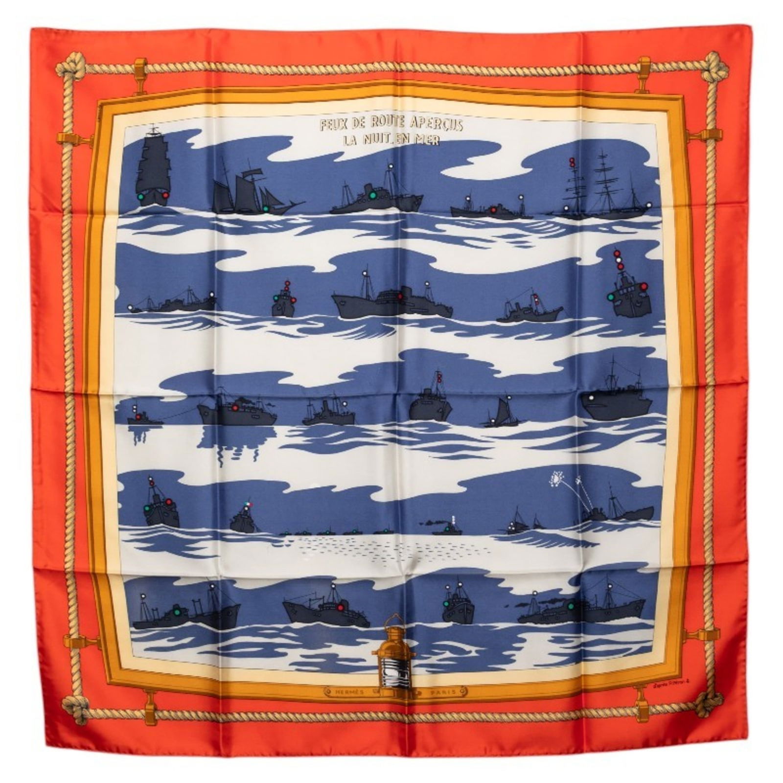 Hermes Silk Scarf: Hermes Silk Scarf A rare find for the discerning collector, this pre-owned Hermes silk scarf boasts a vibrant multi-color design and elegant 88cm x 88cm square shape, perfect for adding a pop of