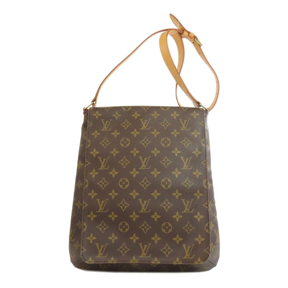 Louis Vuitton M51256 Muset Shoulder Bag in Monogram Canvas: Louis Vuitton M51256 Muset Shoulder Bag in Monogram Canvas The iconic Louis Vuitton M51256 Muset Shoulder Bag is a timeless classic, boasting the signature monogram canvas exterior that exudes luxury
