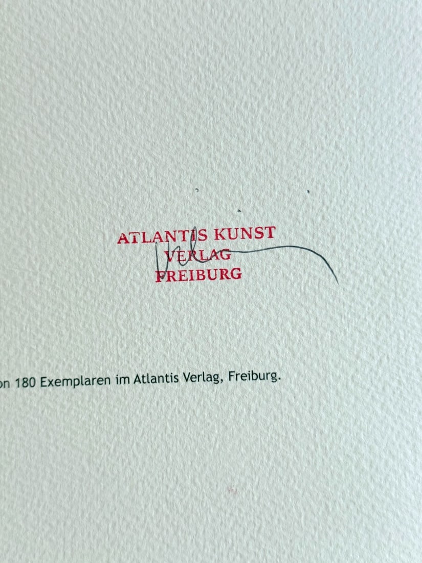 Claes Oldenburg Lithograph With Numbered - 13