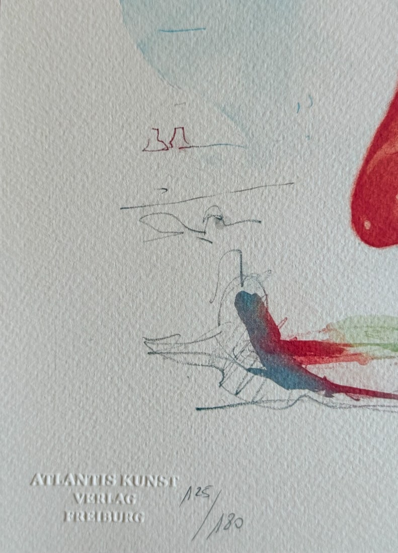 Claes Oldenburg Lithograph With Numbered - 8