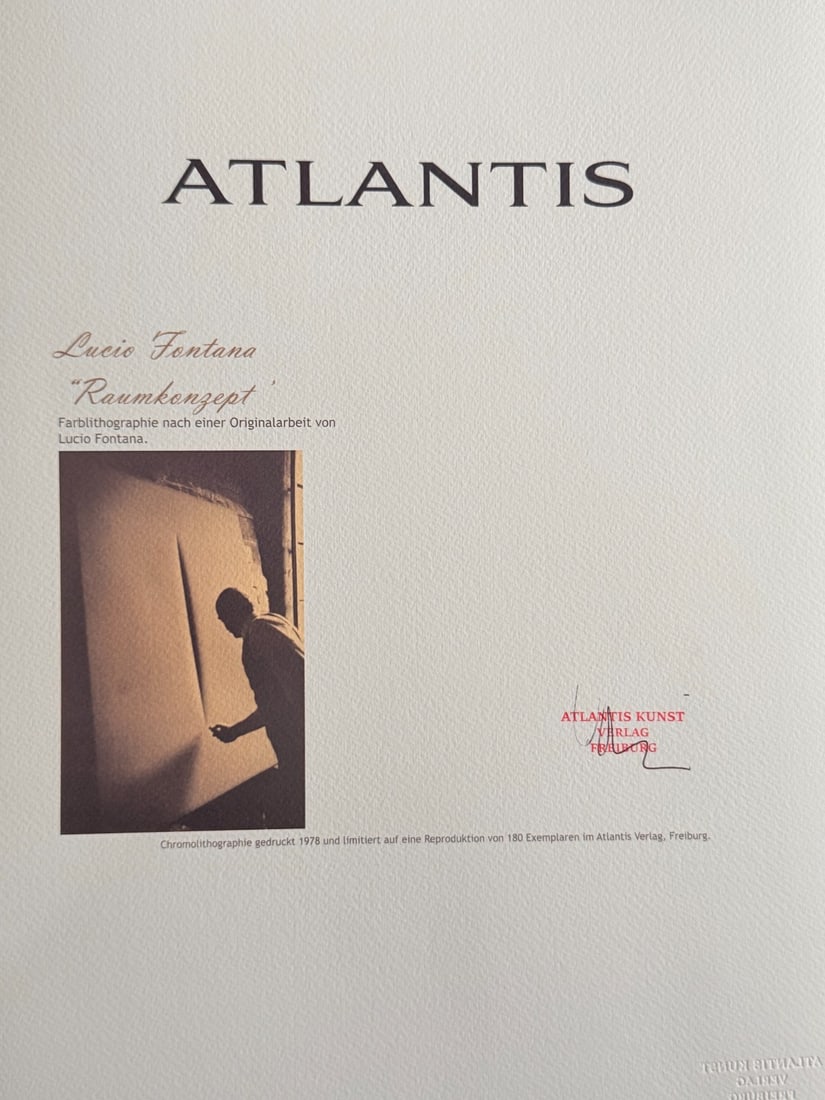 Lucio Fontana Lithograph - 8