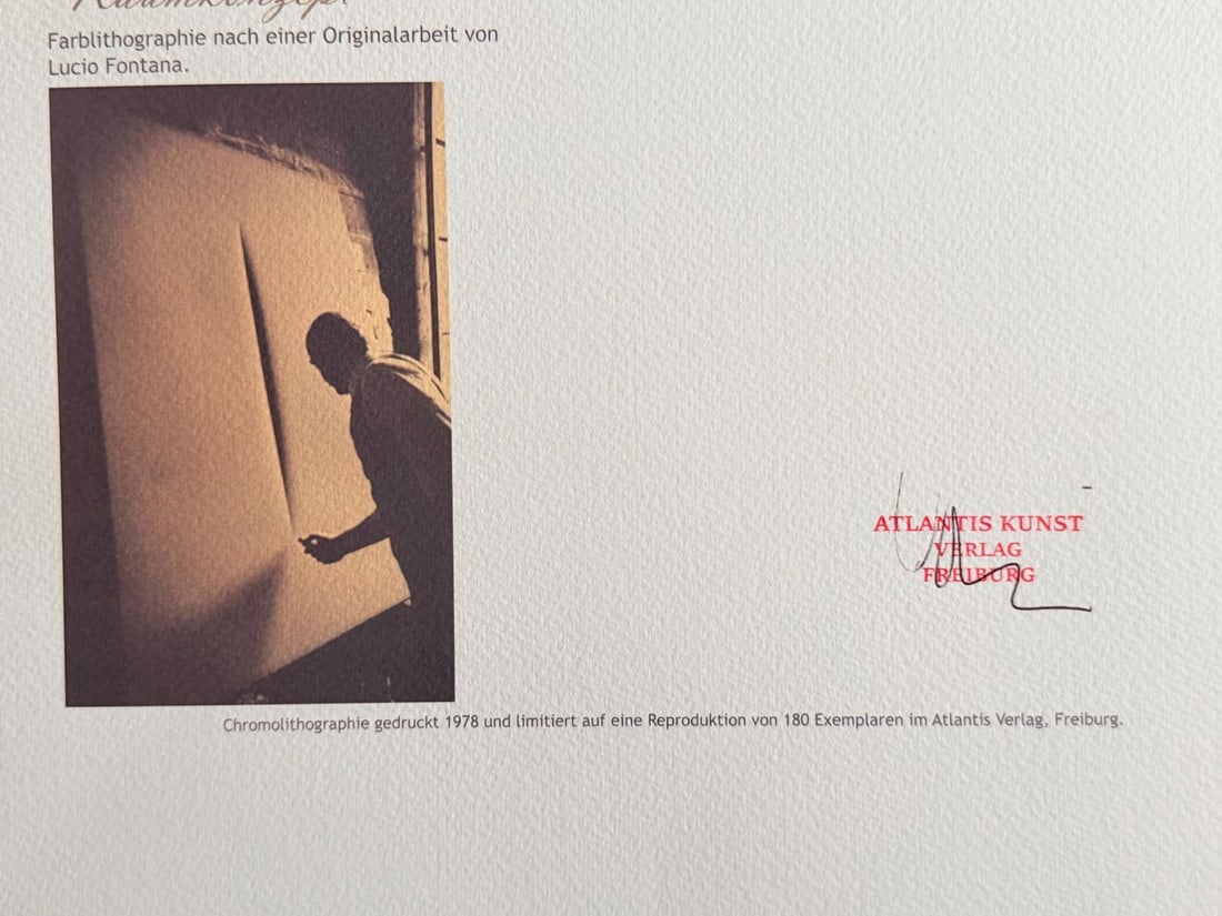 Lucio Fontana Lithograph - 9