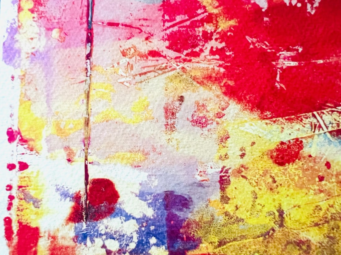 Numbered Sam Gilliam Lithograph - 7