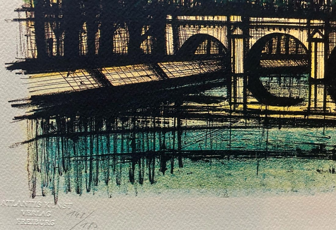 And Bernard Buffet Lithograph Op With Numbered - 5