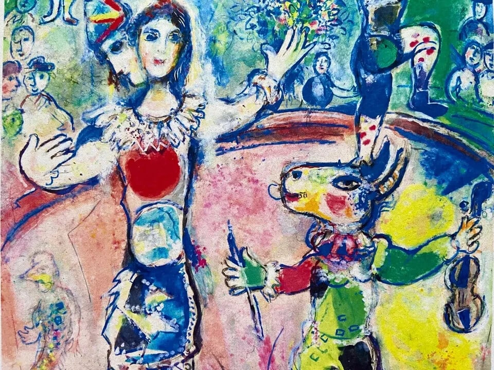 Op Marc Chagall Numbered Lithograph - 5