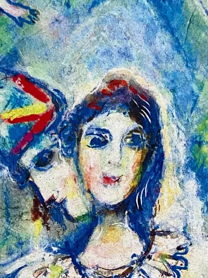 Op Marc Chagall Numbered Lithograph - 7