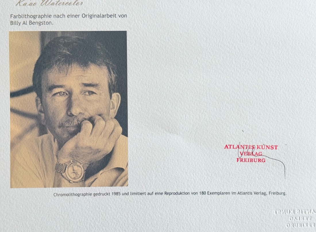 Numbered Billy Al Bengston Lithograph - 7