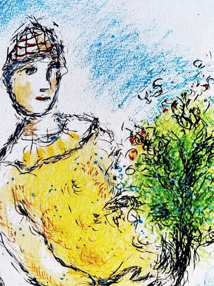 published Marc Chagall Lithograph Maeght - 4