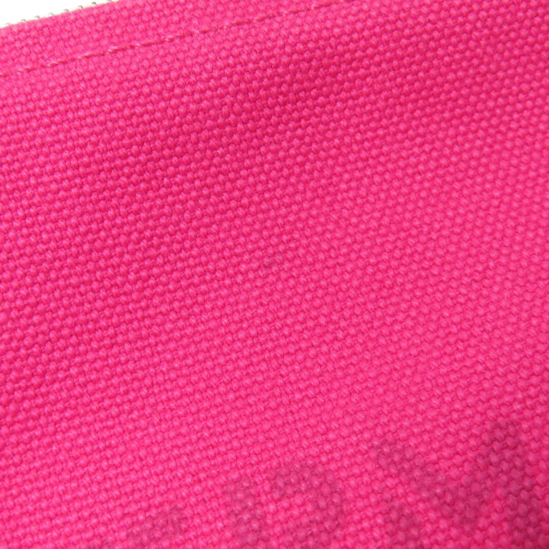 Hermes Logo Canvas Pouch - 12