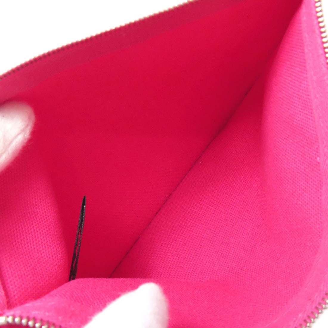 Hermes Logo Canvas Pouch - 5