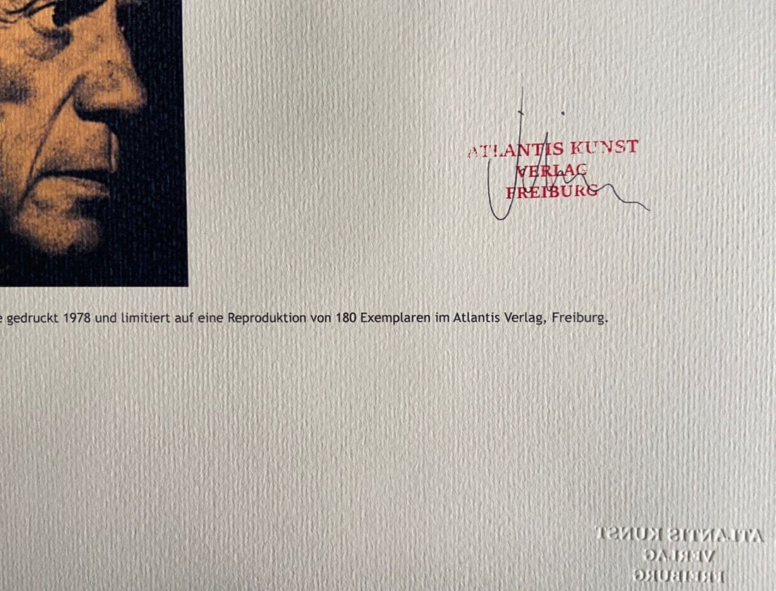 Numbered Pablo Picasso Lithograph - 12