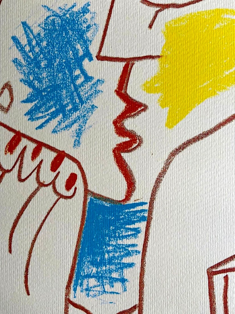 Numbered Pablo Picasso Lithograph - 6