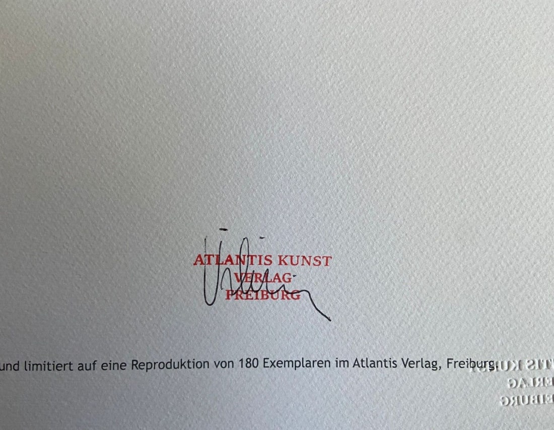 Josef Albers Lithograph #Op Numbered - 9