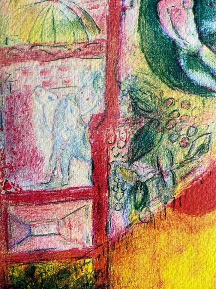 Chagall Lithograph Collection Stamp (Numbered) - 7