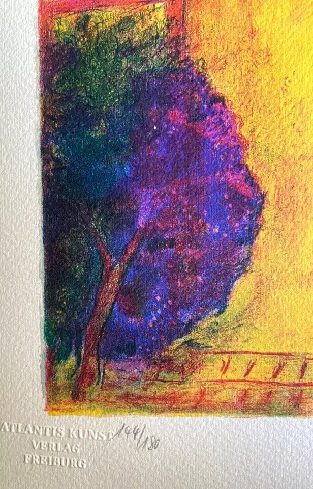 Chagall Lithograph Collection Stamp (Numbered) - 8