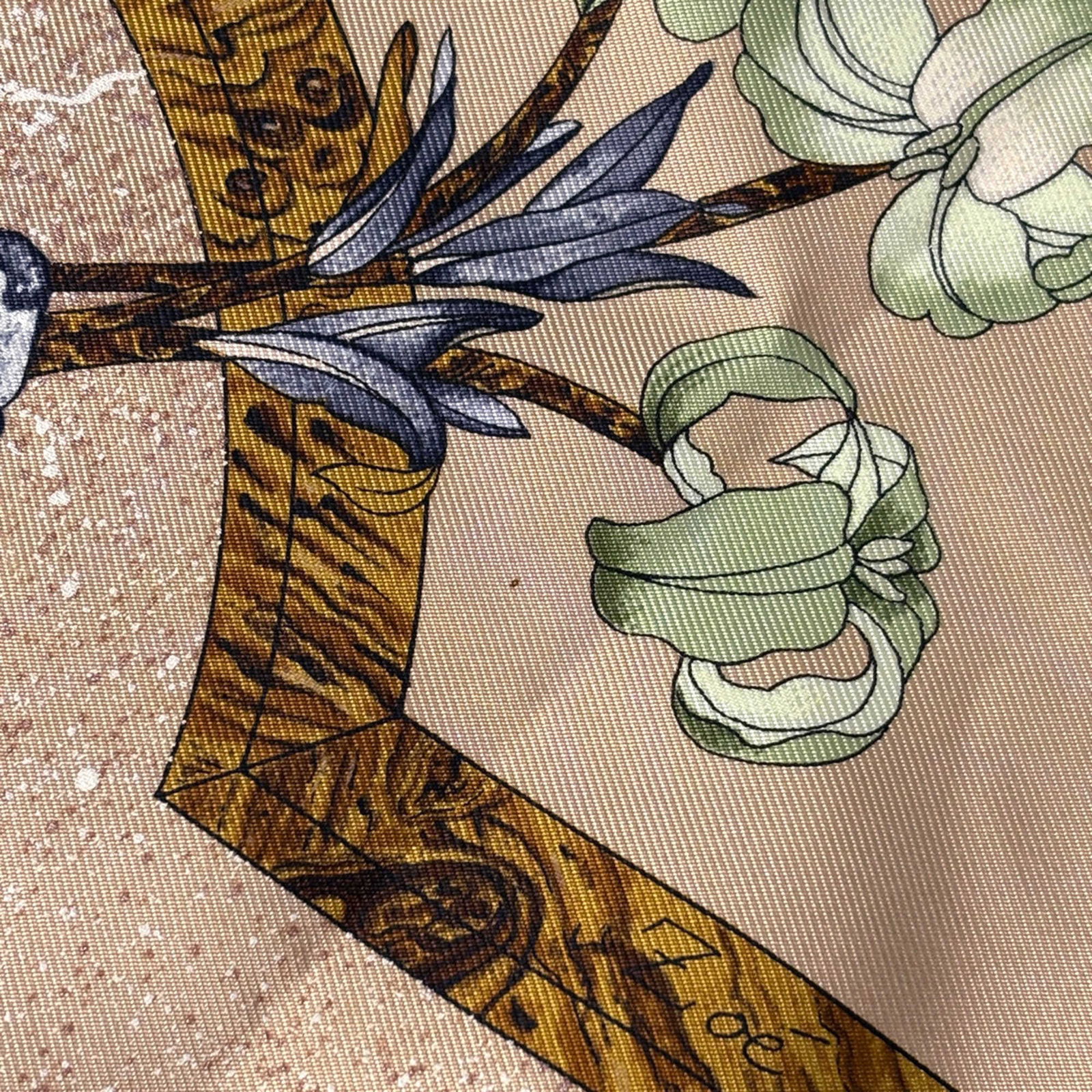 Hermes Silk Scarf - 3