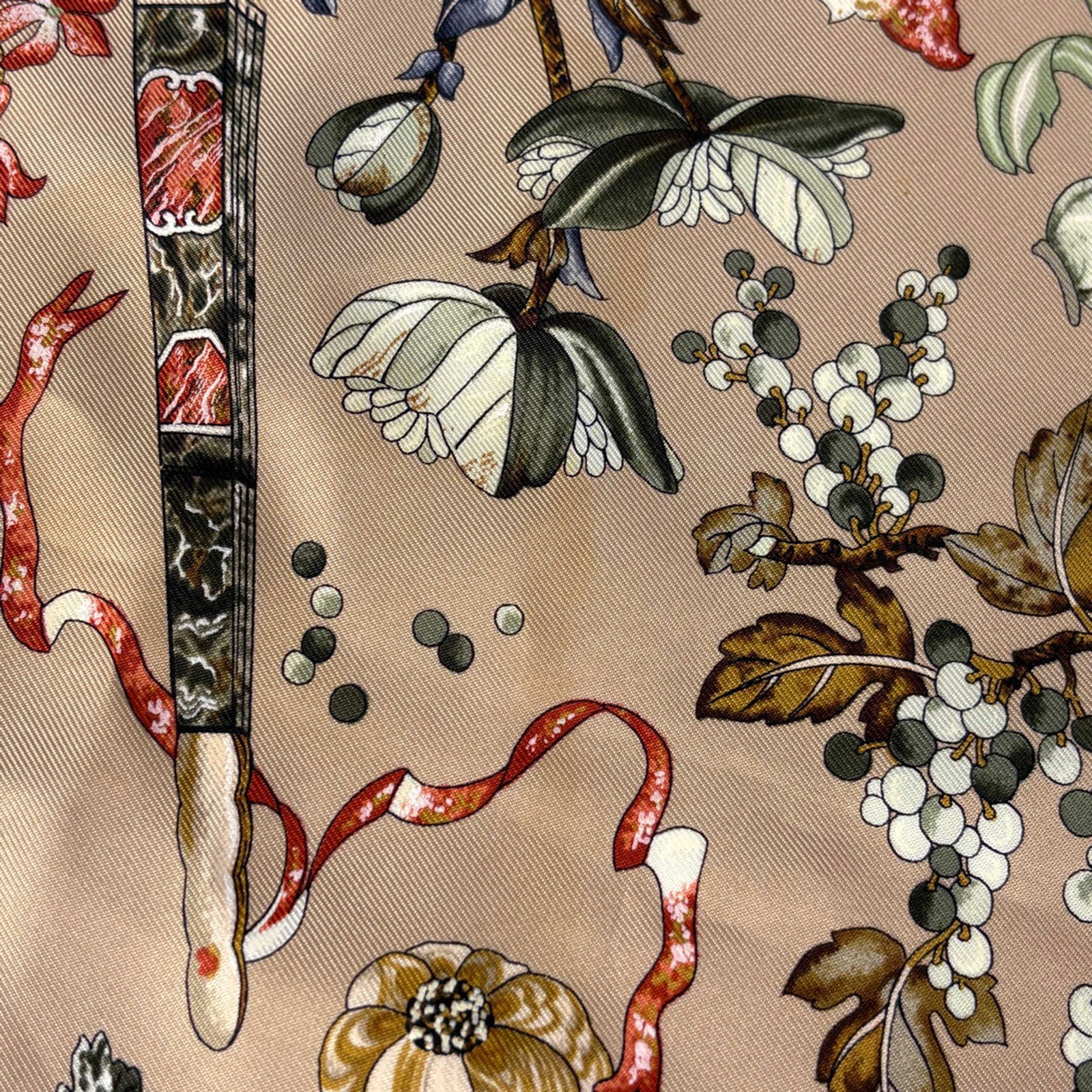 Hermes Silk Scarf - 4