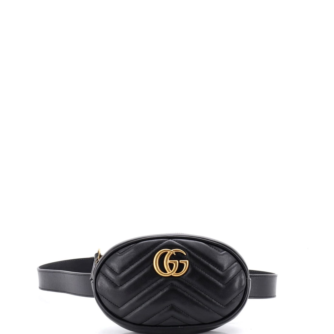 Gucci GG Marmont Matelasse Leather Belt Bag: Gucci GG Marmont Matelasse Leather Belt Bag The Gucci GG Marmont Matelasse Leather Belt Bag is a sleek and sophisticated accessory that exudes luxury. Its black matelasse leather exterior adds a touch