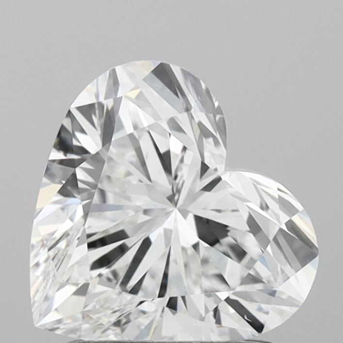 IGI Heart 1.44ct E VVS2 Loose Lab Diamond: IGI Heart 1.44ct E VVS2 Loose Lab Diamond A truly unique and rare find, this 1.44ct IGI VVS2 E color lab diamond boasts exceptional clarity and cut, making it a standout among its peers. Grown in a st