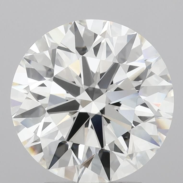 IGI Round 3.42ct H VVS2 Ideal Loose Lab Diamond: IGI Round 3.42ct H VVS2 Ideal Loose Lab Diamond Experience the brilliance of a lab-grown diamond, certified by IGI as a 3.42ct Round Ideal gemstone with exceptional clarity (VVS2) and polish (EX). Its