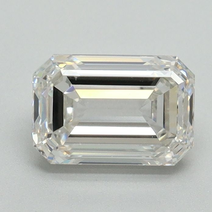 Loose Lab Diamond - Emerald 1.18ct F VVS2: Loose Lab Diamond - Emerald 1.18ct F VVS2 A rare and exceptional emerald-cut lab diamond, boasting an impressive 1.18 carats of flawless clarity (VVS2) and vibrant color (F). Its exceptional polish an