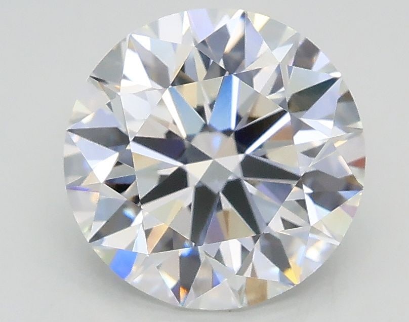 IGI Round 2.03ct E VVS2 Ideal Loose Lab Diamond: IGI Round 2.03ct E VVS2 Ideal Loose Lab Diamond Experience the brilliance of a lab-grown diamond, certified by IGI as a 2.03ct E VVS2 Ideal Round, boasting exceptional clarity and polish. This stunnin