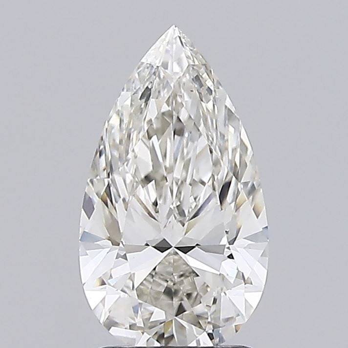 Loose Lab Diamond - IGI Pear 1.85ct G VVS2: Loose Lab Diamond - IGI Pear 1.85ct G VVS2 A rare and exceptional loose lab diamond, certified by the International Gemological Institute (IGI), boasts an impressive 1.85 carat G color and VVS2 clarit