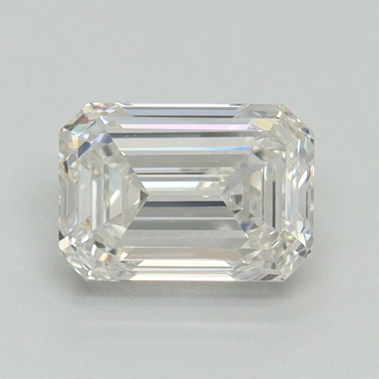 Loose 1.03ct F VVS2 Emerald Diamond: Loose 1.03ct F VVS2 Emerald Diamond A rare and breathtaking gemstone, this 1.03ct F VVS2 emerald diamond boasts exceptional clarity and color, making it a true standout among its peers. Grown in a lab