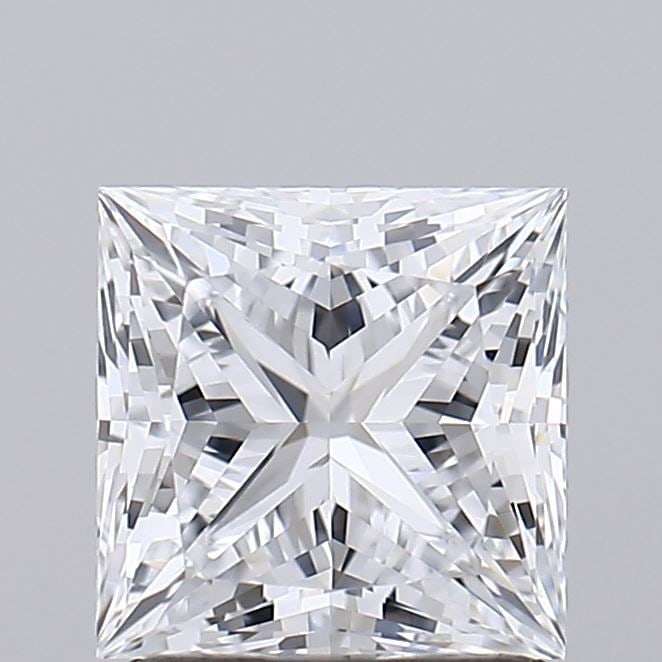 IGI Princess 1.44ct E VVS2 Loose Lab Diamond: IGI Princess 1.44ct E VVS2 Loose Lab Diamond A truly unique and rare find, this 1.44ct IGI Princess lab diamond boasts exceptional clarity with its VVS2 grade, making it a standout among diamonds of i