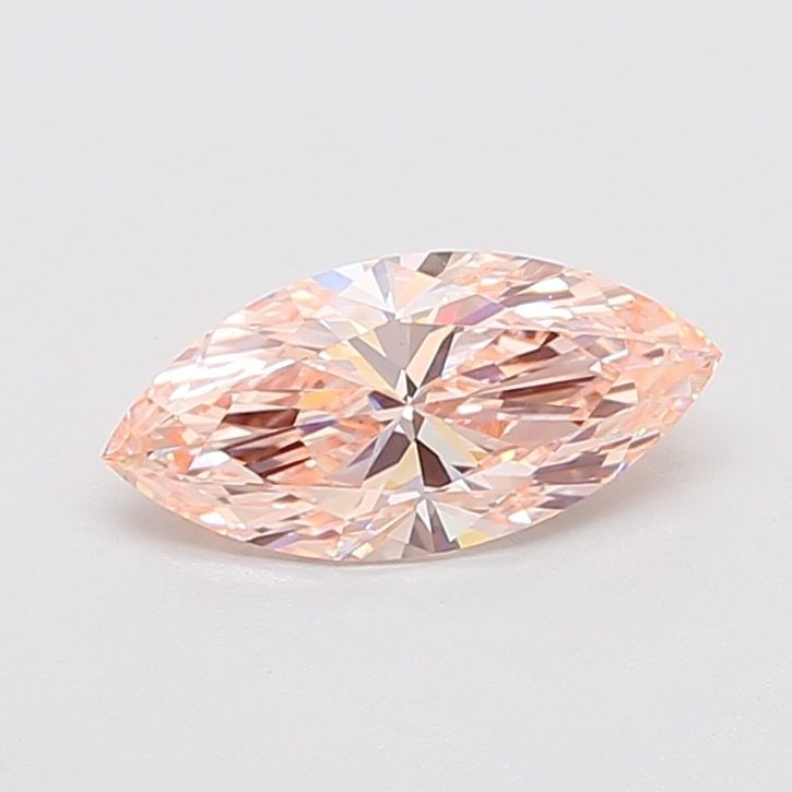 IGI Marquise 1.51ct Fancy Pink VVS2 Loose Lab Diamond: IGI Marquise 1.51ct Fancy Pink VVS2 Loose Lab Diamond A rare and stunning Fancy Pink diamond, certified by the International Gemological Institute (IGI), boasts exceptional clarity (VVS2) and polish (