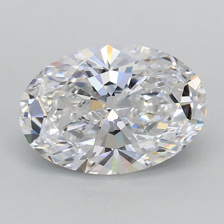 IGI Oval Diamond 1.23ct D VVS2: IGI Oval Diamond 1.23ct D VVS2 Experience the brilliance of a lab-grown diamond, certified by IGI as a stunning 1.23ct D VVS2 oval cut gemstone with exceptional EX polish and symmetry. Its flawless cl