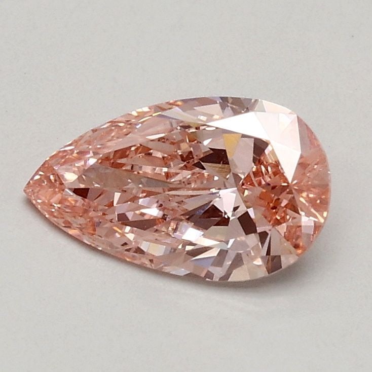 Loose Lab Diamond - IGI Pear 0.51ct Fancy Vivid Pink VVS1: Loose Lab Diamond - IGI Pear 0.51ct Fancy Vivid Pink VVS1 Experience the breathtaking beauty of a lab-grown diamond, certified by IGI as Fancy Vivid Pink with exceptional clarity and polish. This stun